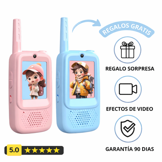 Video Walkie Talkie para niños